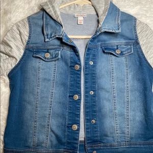 Cat and Jacks Jean Jacket for Kids <girls > Size L
